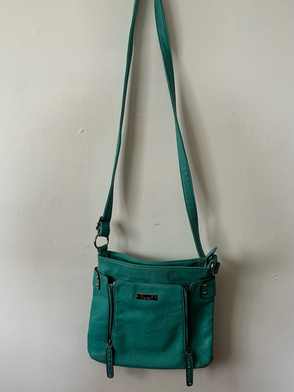 Fiorella teal purse